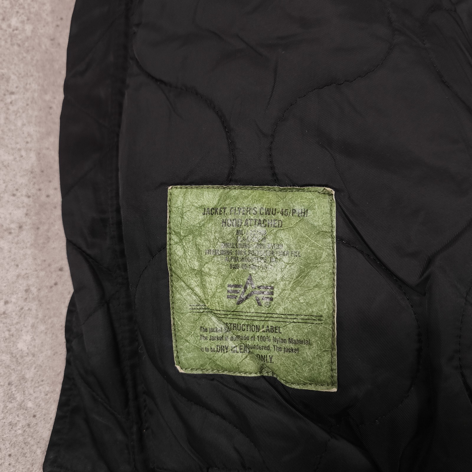 Alpha Industries Custom Bomber Jacket Hooded Flye… - image 14