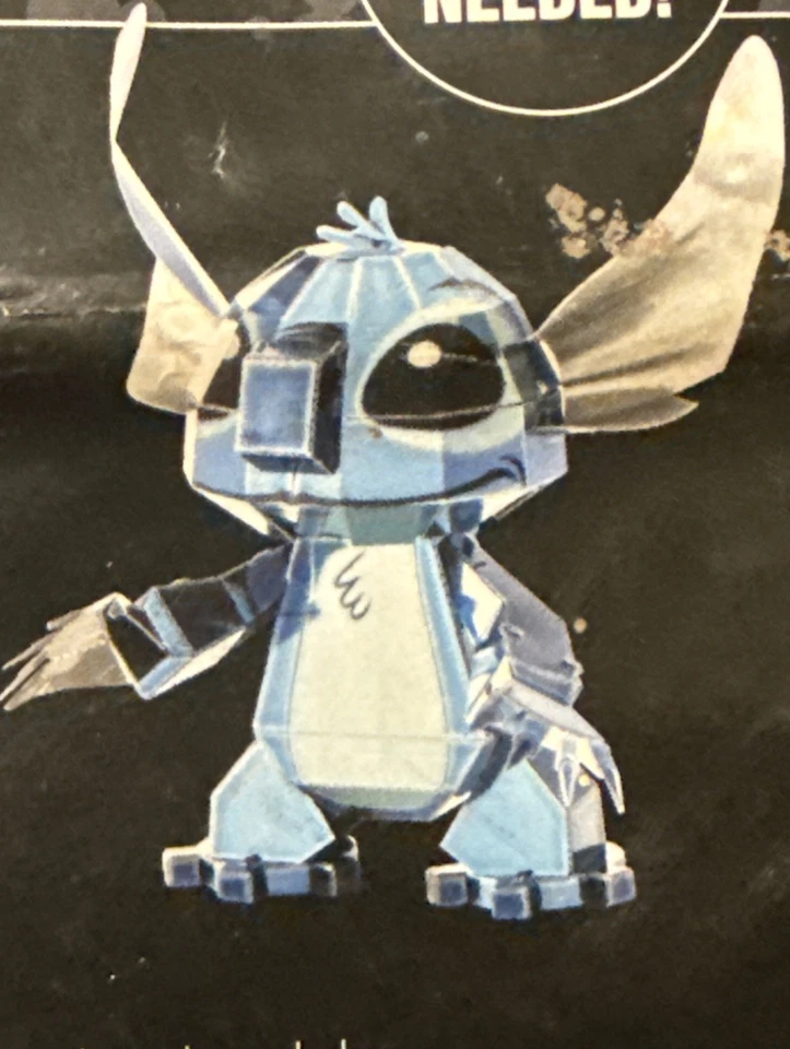 Disney 3D Model Kit - Metal Earth Fascinations - Stitch Stocking Stuffer Gift! - Image 3 of 4