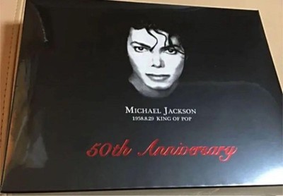 Michael Jackson 50th Anniversary Perfume Set  8 Fragrances & Cards Rare Japan