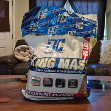 20lb Protein Powder Mass Gainer Strawberry Mi...