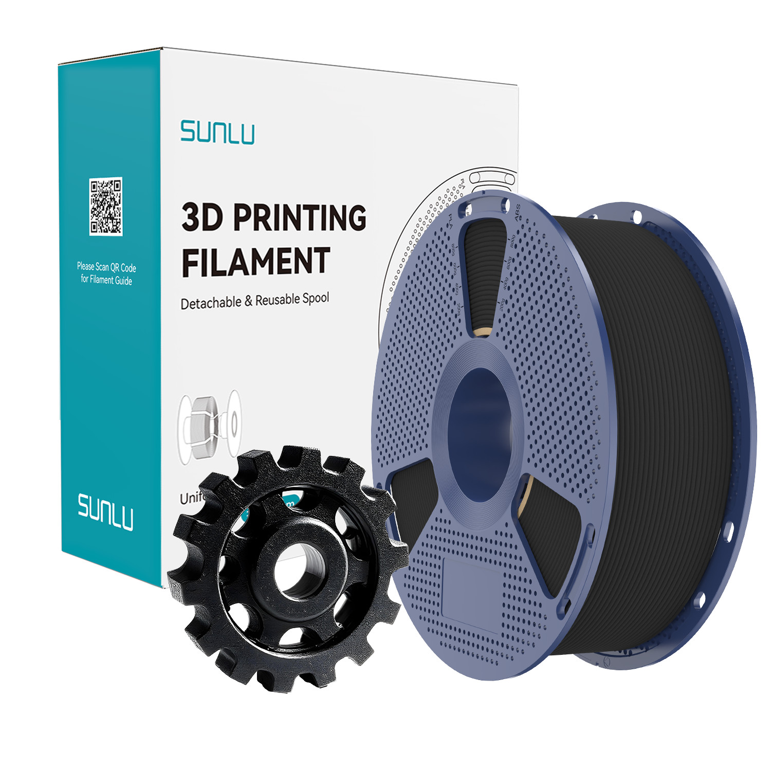 SUNLU Carbon Fiber PETG-CF Ebay Deals (2 colors, 1-7kg)