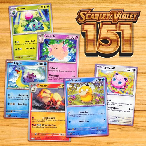 Pokemon 151 Base Set Common/Uncommon Singles | CHOOSE YOUR CARD