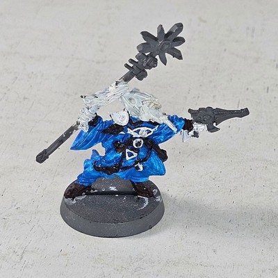Rare Warhammer 40K Eldar Yrthrian Mardawn Farseer Vintage Metal