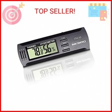 Inkbird ITH-10 Digital Thermometer and Hygrometer Temperature Humidity Monitor H