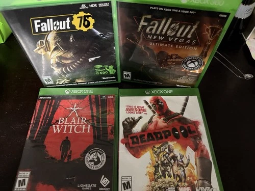Microsoft Xbox One Game Bundle Deadpool, BlairWitch, Fall Out