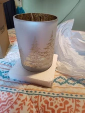 YANKEE CANDLE JAR HOLDER WINTER TREES 1600481