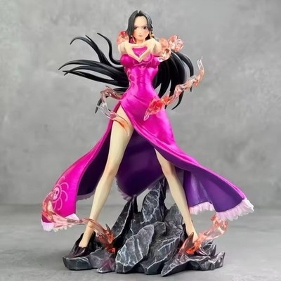 Boa Hancock Figure   One Piece 24cm  Pirate Empress  Anime PVC Statue Heart Pose