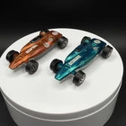 Vintage Hot Wheels Redline Shelby Turbine Orange & Aqua Pair - Good Condition