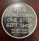 1 oz .999 Silver – S & M Coins & Collectibles – Gift Shop Bullion Round