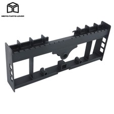 Heavy-duty Pallet Fork Frame With Receiver Hitch & Spear Sleeves Skid Steer