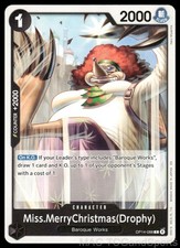Miss.MerryChristmas(Drophy) OP14-088 The Azure Sea's Seven One Piece TCG NM