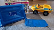 Sindy Vintage 1970s Dollhouse Camping Buggy Car and Tent Set