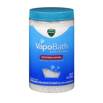 Vapobath Bath Crystals Non-Medicated Salts 15 Oz | eBay