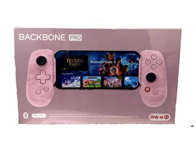 Backbone Pro Pink For Android /iPhone  15 Above-PINK Limited Edition. NIB