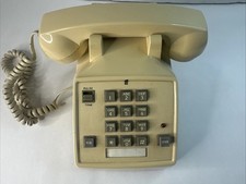 Radio Shack ET-175 43-369 Wall Mount Corded Telephone Beige Vintage Phone