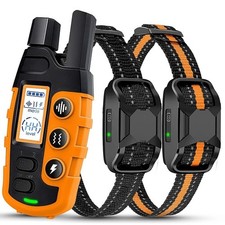 Collier de Dressage &Eacute;lectrique pour Chien 3300Ft | T&eacute;l&eacute;commande, &Eacute;tanche,  &eacute;duc