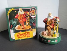 Share Coca Cola Santa Claus 2nd In A Series Mechanical Bank NIB