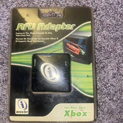 Xbox Video Game RFU Adapter For Xbox For Xbox Original Black RF Cable
