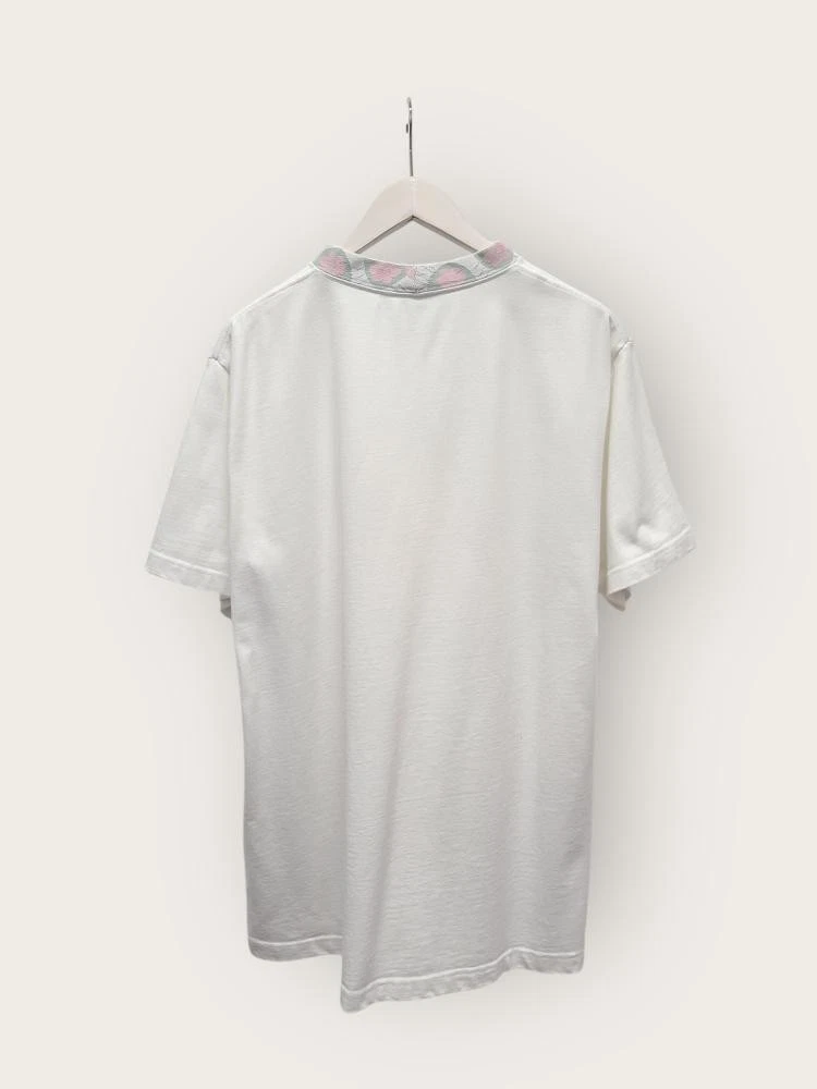 T shirt Dior Duncan Grand X Charleston bianca collo logo 58121452