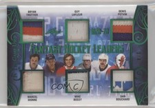 2019-20 Leaf ITG Used Green Spectrum /4 Bryan Trottier Marcel Dionne HOF 00er