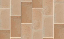 Shaw 674TS Tempest 8" x 16" Rectangle Floor and Wall Tile - Matte - Clay