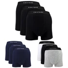 3 Pack Mens Cotton Boxer Shorts Soft Comfortable Supportive Underwear by Castore