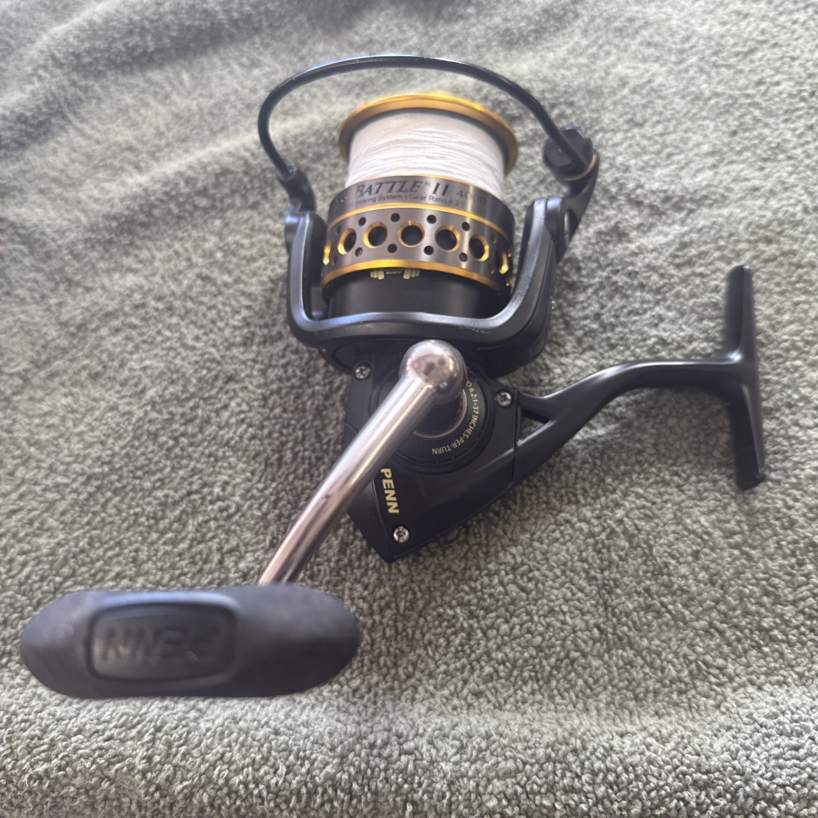 Penn Battle II 4000 Spinning Fishing Reel BTLII4000