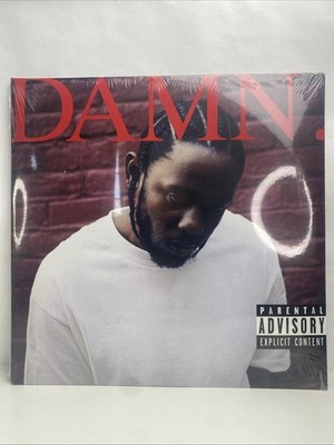 RED - KENDRICK LAMAR Damn - New and Sealed Red Vinyl Records LPs