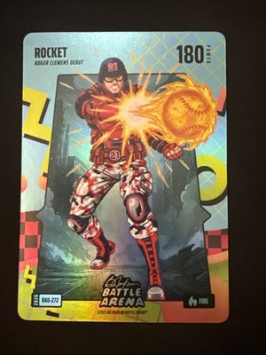 2026 Bo Jackson Battle Arena Rocket Fire 80s Rad Power 180 Roger Clemens SSP