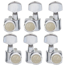 3L3R 2 Pin 1:16 LP Guitar Locking Tuners Tuning Key Pegs Machine Heads Chrome