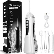 Image of Waterpik Cordless Water Flosser Dental Electric Oral Irrigator Teeth Cleaner
