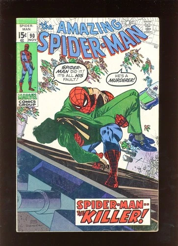 Amazing Spider-Man #90 1970 VG 4.0 High Definition Scans**