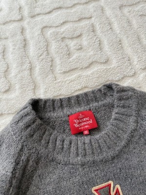 Vivienne Westwood red label oversized Knitted sweater big logo