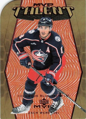 2023-24 Upper Deck MVP Talent Die Cut #MT2 Zach Werenski /250