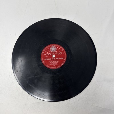 Hal Mcintyre Patience And Fortitude/there's No One But You 78 Rpm Cosmo LP Vinyl