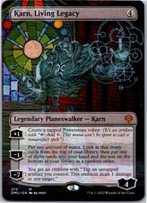Karn, Living Legacy (Borderless) M 372 Dominaria United NM