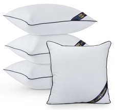 Utopia Bedding Throw Pillow Inserts Pack of 4, White , 18 x 18 Inches...