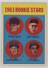 1963 Topps High # Randy Cardinal Dave McNally Don Rowe Ken Rowe #562 kk4