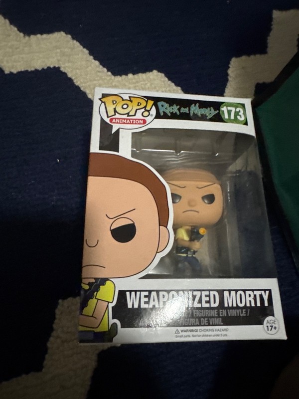 Funko Pop! Vinyl: Rick and Morty - Morty Smith (Weaponized) #173
