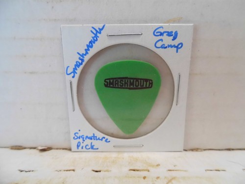 SMASHMOUTH "GREG CAMP" SIGNATURE GUITAR PICK~READ DESCRIPTION #36~2