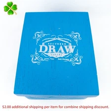 Southern Draw Robusto Morning Glory Empty Wood Cigar Box 6" x 4.75" x 3.75"