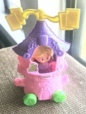 Fisher Price Little People Disney Tangled Rapunzel Tower Parade Float & Rapunzel
