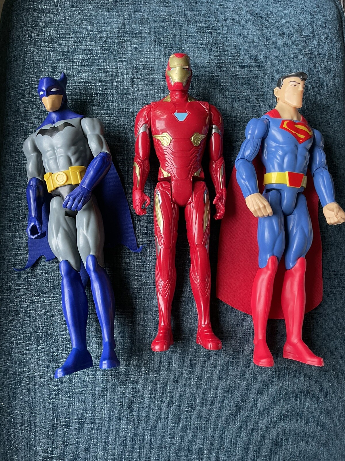 Superman, Batman Iron Man Hero Series Figure Marvel Large 12 Inch Power FX 17 18