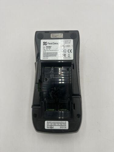 First Data FD100ti Credit Card Machine Used Powers On No Power Cord - Picture 7 of 9