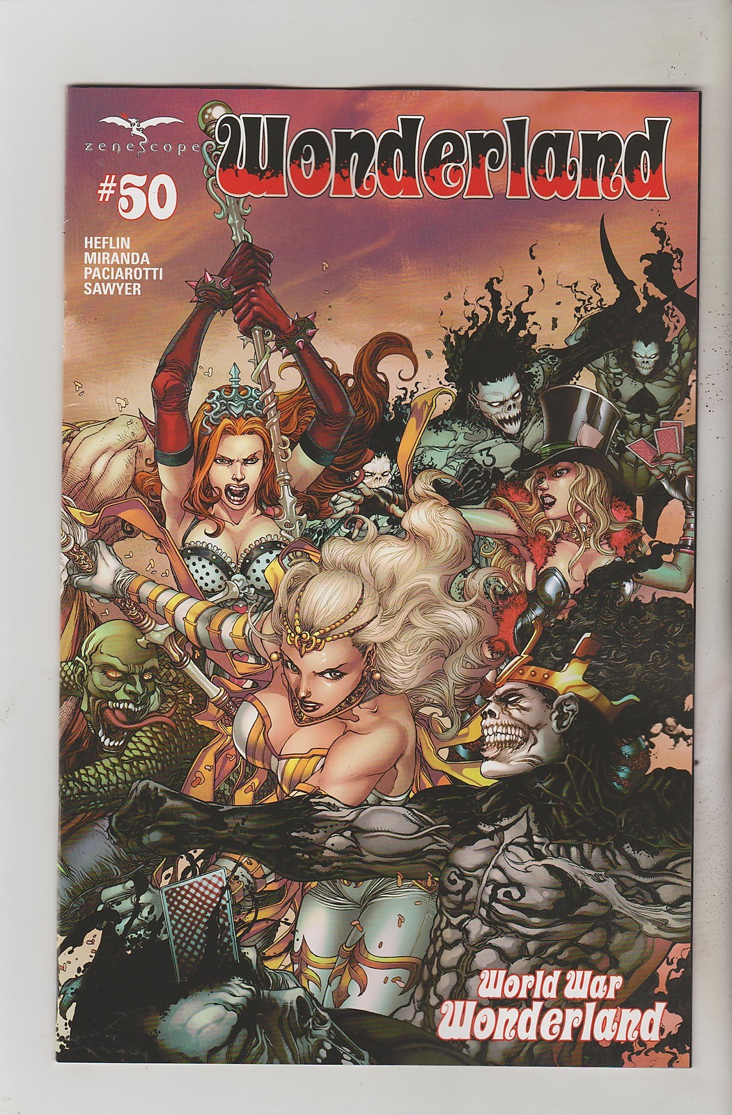 ZENESCOPE COMICS GRIMM FAIRY TALES WONDERLAND #50 AUGUST 2016 VARIANT C NM