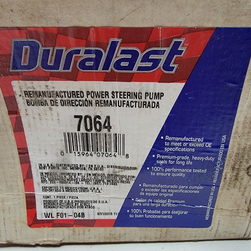 Duralast 7064 Remanufactured Power Steering Pump - Picture 7 of 7
