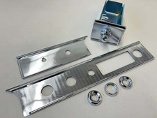 1964 Chevy Impala Bel Air Biscayne Dash Trim Molding Fascia Facia Set Chrome 1964 Chevy Impala Bel Air Biscayne Dash Trim Molding Fascia Facia Set Chrome
