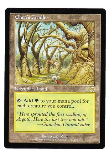 MTG Magic the Gathering Yavimaya, Cradle of Growth / Fangorn