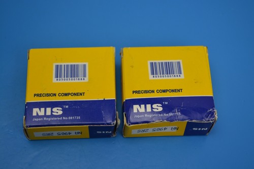 2 rodamientos de agujas NIS NA 4905 2RS OD 42 mm diámetro 25 mm 18 mm ancho - Imagen 3 de 4