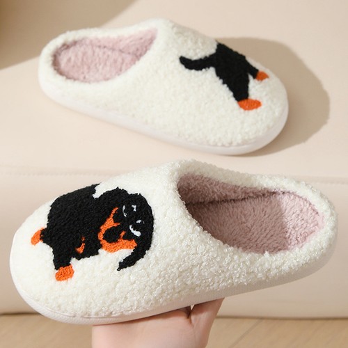Womens Cartoon Slippers Warm Cozy Plush Cute Animal Slippers Cartoon - Picture 3 of 20